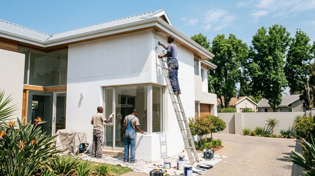 Professional painters working in Melkbosvredehoek, Cape Town West Coast